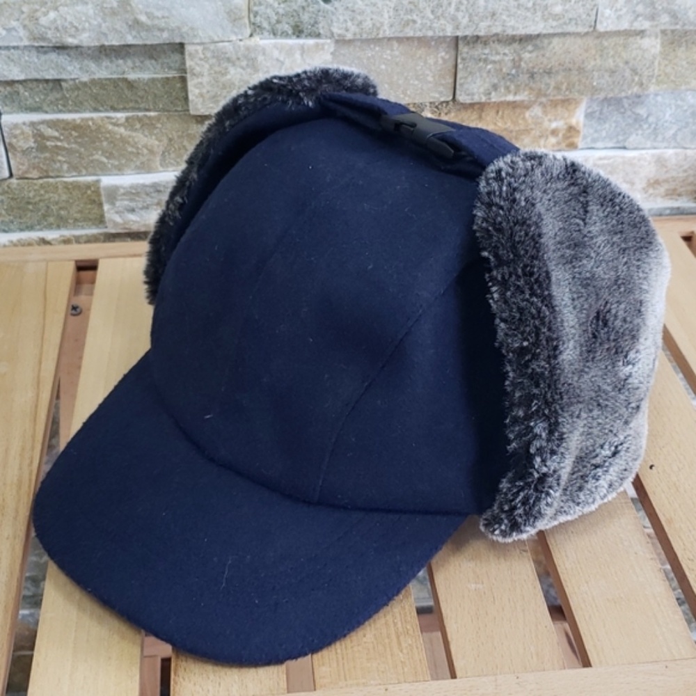 Public Opinion Camo Faux Fur Hat